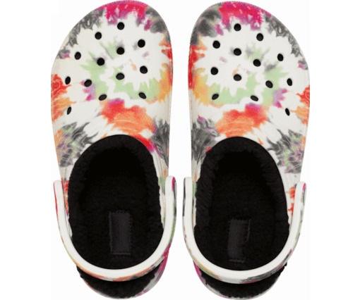 Сабо Crocs Classic Lined Tie Dye M5W7 р. 37 24 см (206341) - фото 4 Сабо Crocs Classic Lined Tie Dye M5W7 р. 37 24 см (206341) - фото 4
