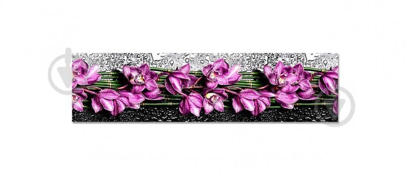 Наклейка вінілова фартух кухонний Zatarga "Фіолетові Орхідеї" 650х2500 мм (Z181321/1) Наклейка вінілова фартух кухонний Zatarga "Фіолетові Орхідеї" 650х2500 мм (Z181321/1)