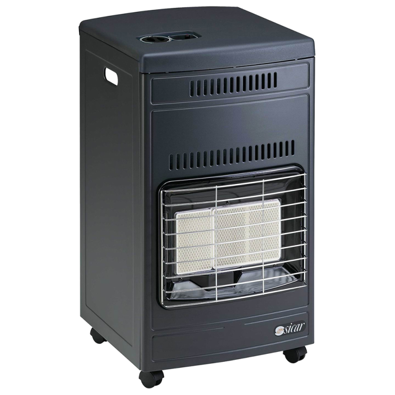 Газовый обогреватель инфракрасный Sicar с пьезоподжигом/редуктором/шлангом 4,2 кВт до 80 м2 (31951301) Газовый обогреватель инфракрасный Sicar с пьезоподжигом/редуктором/шлангом 4,2 кВт до 80 м2 (31951301)