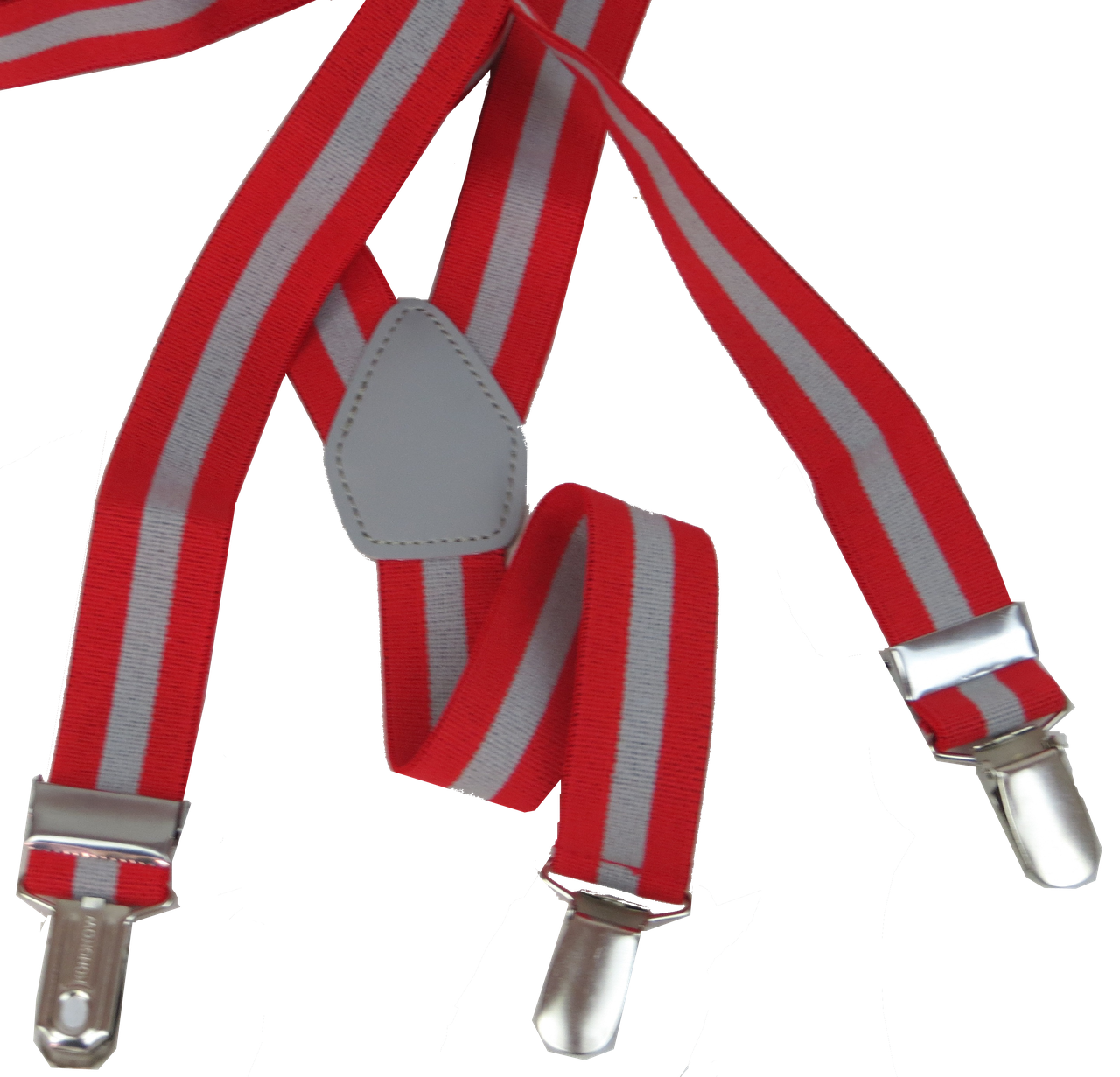 Подтяжки мужские для брюк Martom Troll Красный с серым - фото 4 Подтяжки мужские для брюк Martom Troll Красный с серым - фото 4