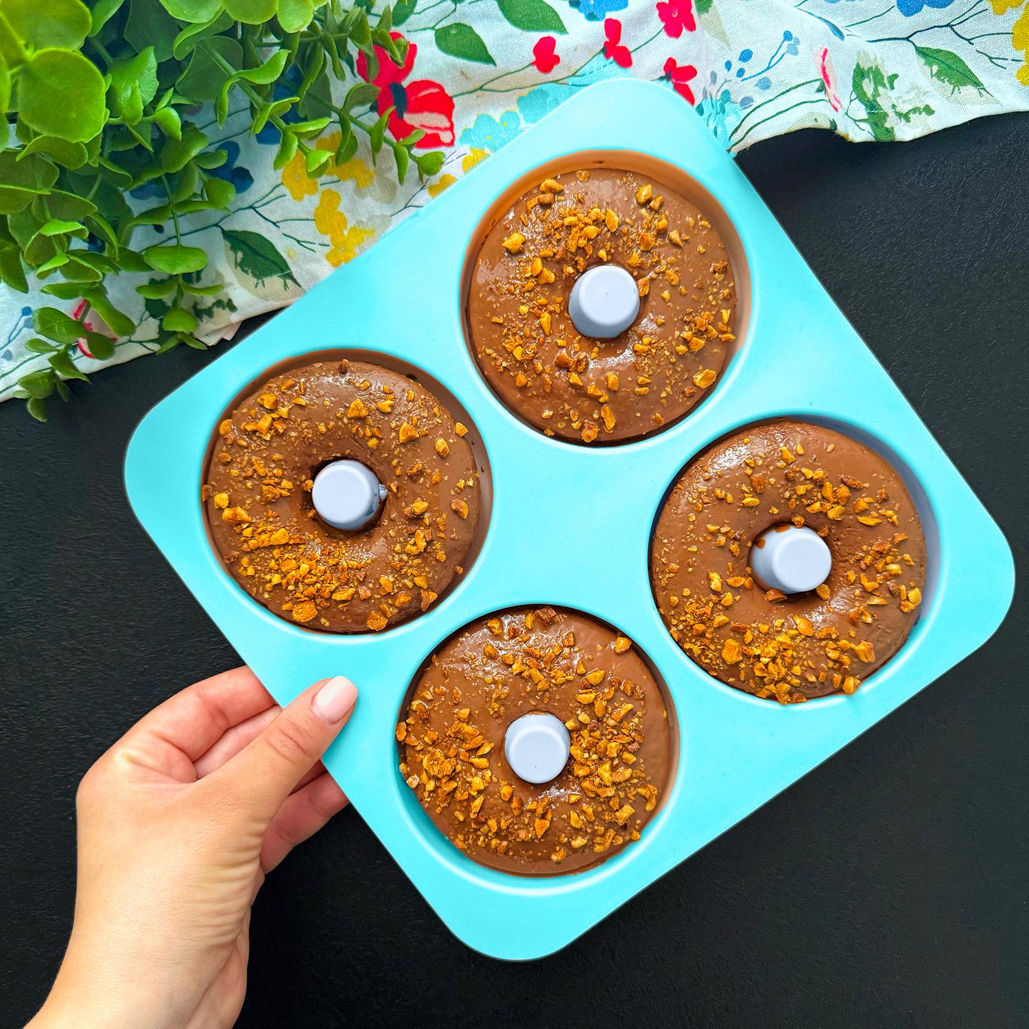 Форма для випічки на 4 осередки 23,5х23,5х2 см Бірюзовий (86248) - фото 5 Форма для випічки на 4 осередки 23,5х23,5х2 см Бірюзовий (86248) - фото 5