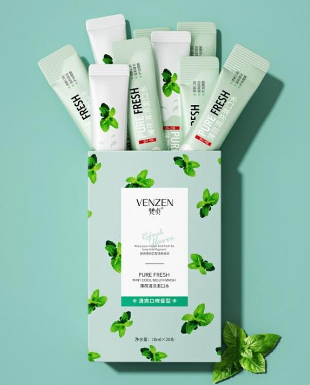 Ополаскиватель для полости рта Мята 20х10 мл (126996) Ополаскиватель для полости рта Мята 20х10 мл (126996)