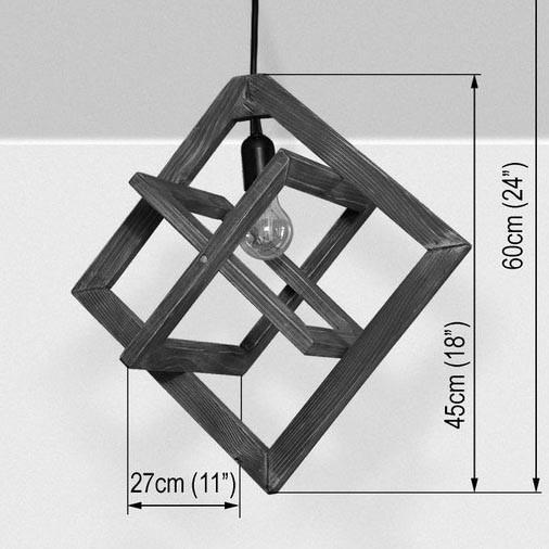 Подвесной светильник из дерева Алиндао Мокко (ЛЮС-002410) - фото 2 Подвесной светильник из дерева Алиндао Мокко (ЛЮС-002410) - фото 2