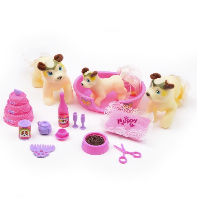 Игровой набор Фигурки щенков на вечеринке (IE44B)