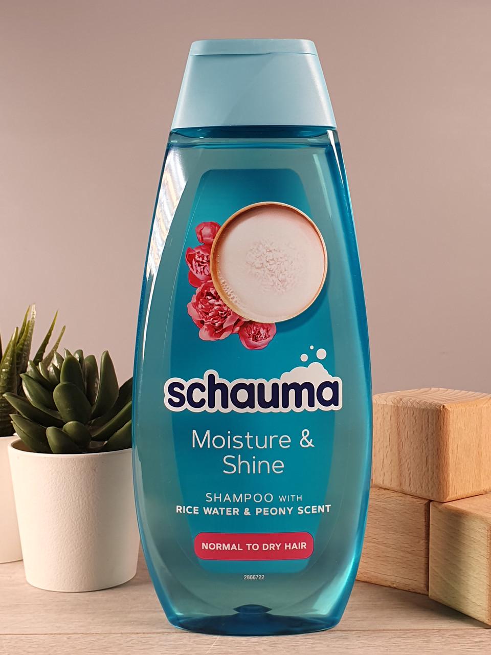 Шампунь для волос Schauma Moisture&Shine Для нормальных и сухих волос 400 мл (1882705375)