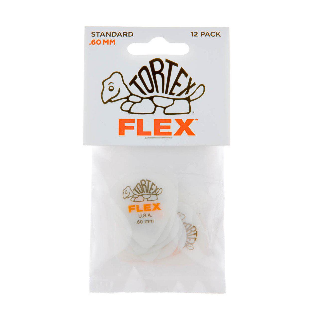 Медіатор Dunlop 428P.60 Tortex Flex Standard .60 мм 12 шт. (125925) - фото 3