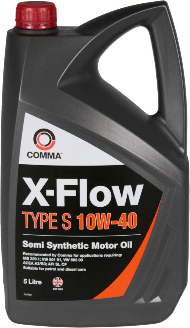 Моторне мастило Comma 10W-40 X-Flow Type S 5 л (1400868)