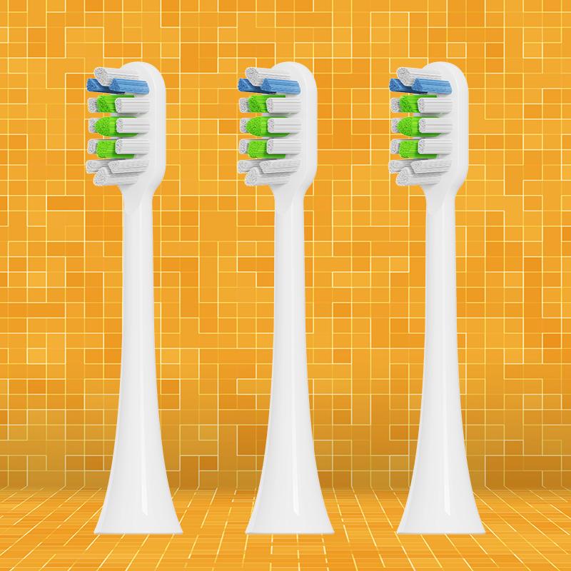 Насадка Regular для зубной щетки Xiaomi Soocas X1/X3/X3U/X5/D2/D3/V1/V2 3 шт. Белый (1023P)