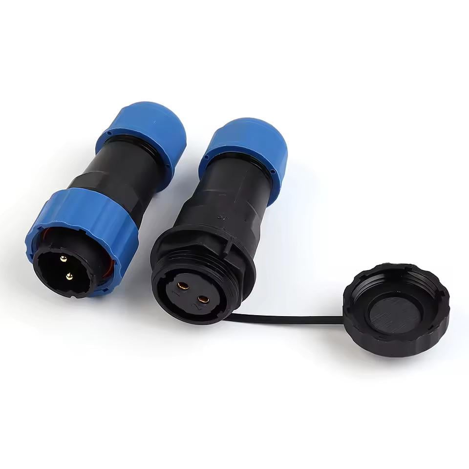 Роз'єм герметичний SP20 2D-F-M 2pin 25А IP68 (2667603182)