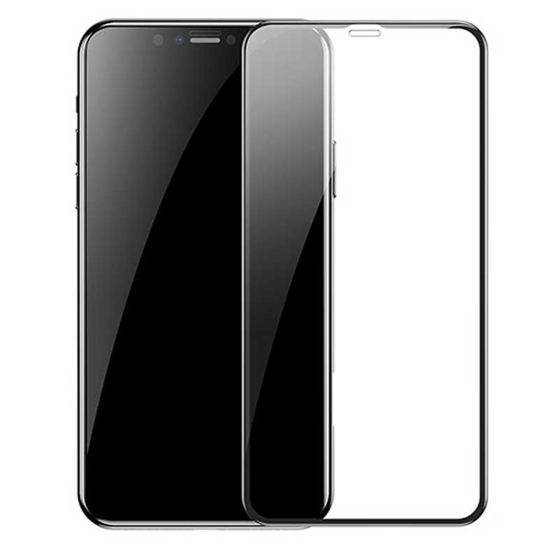 Защитное стекло Hoco Full screen curved surface HD 0,2 мм для iPhone Xs Max A2 Black