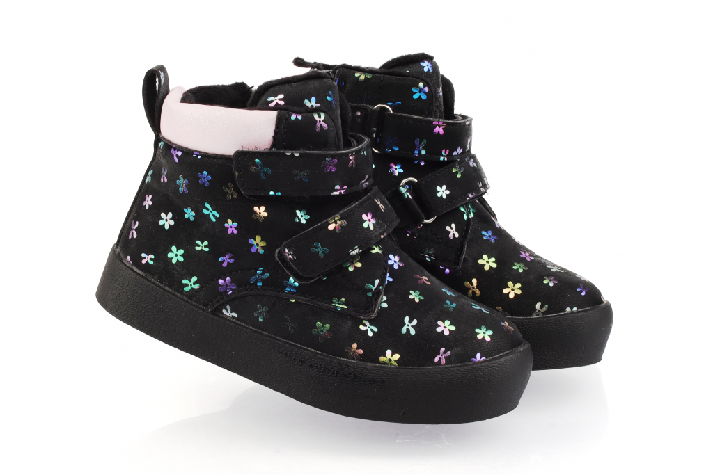 Осенние ботинки для девочек 51058 эко кожа р. 21 Разноцветный