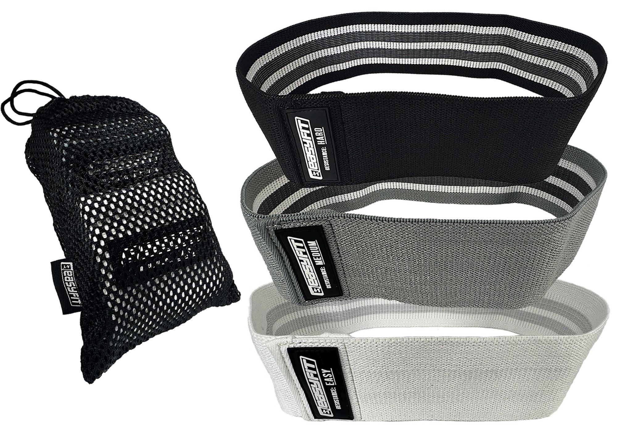 Резинки для фитнеса ткань EasyFit 3 шт. (ЭФ-1820) - фото 2