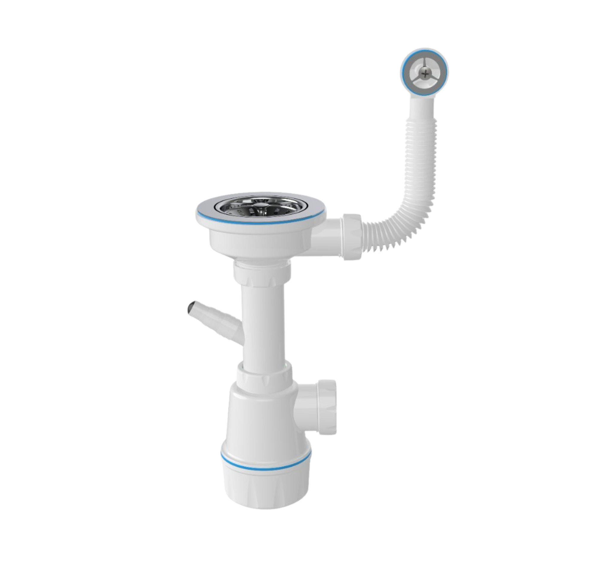 Мийка кухонна Valeso Aria 5851 Чорний/змішувач BG76 Чорний/сифон 1041 - фото 6 Мийка кухонна Valeso Aria 5851 Чорний/змішувач BG76 Чорний/сифон 1041 - фото 6