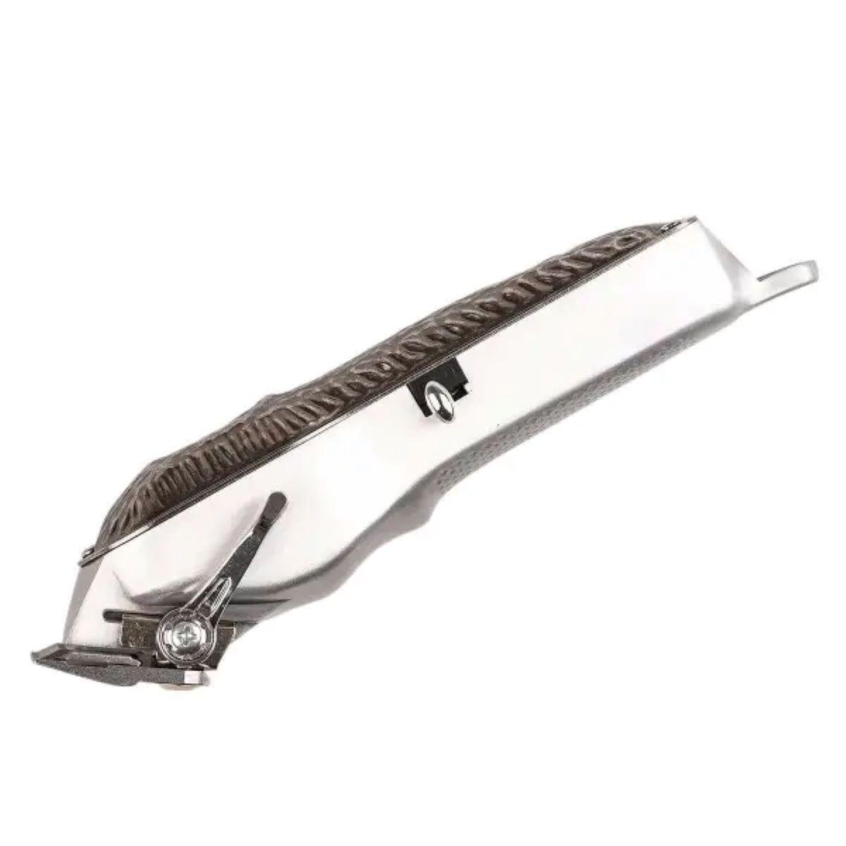 Машинка для стрижки Sokany SK-LF-9976 аккумуляторная с 4 насадками и USB Серебреный (3108) - фото 12 Машинка для стрижки Sokany SK-LF-9976 аккумуляторная с 4 насадками и USB Серебреный (3108) - фото 12