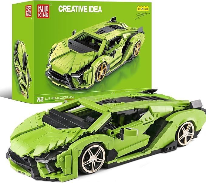 Конструктор детский Mould King TECHNIC Lamborghini Sian Sierne Машина для мальчика 1168 дет. (22773730) - фото 2