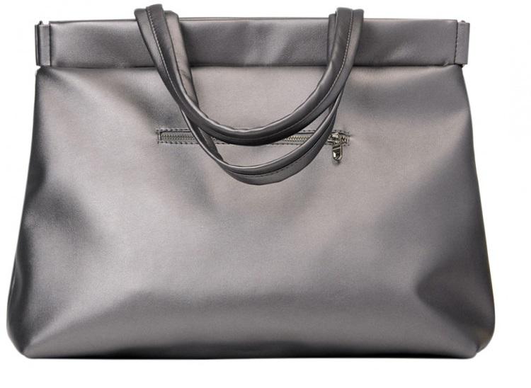 Сумка Sambag Shopper Tote QRS Silver Dark (93383004)