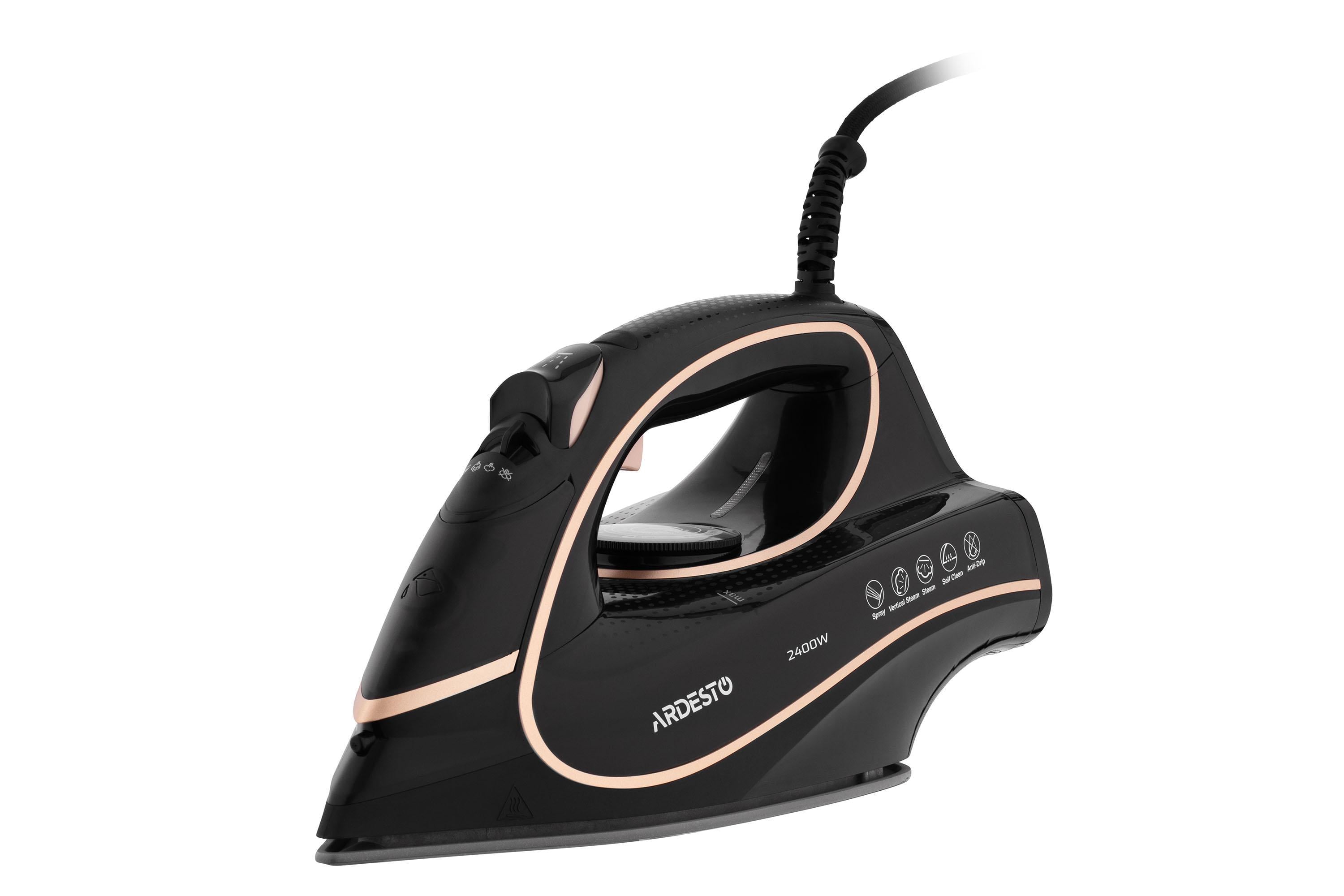 Утюг ARDESTO IR-B2235 2400 Вт Черно-золотистый (38469342)
