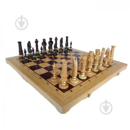 Шахматы Madon Дубовые Роял Люкс интарсия 62х62 см (c-104D)