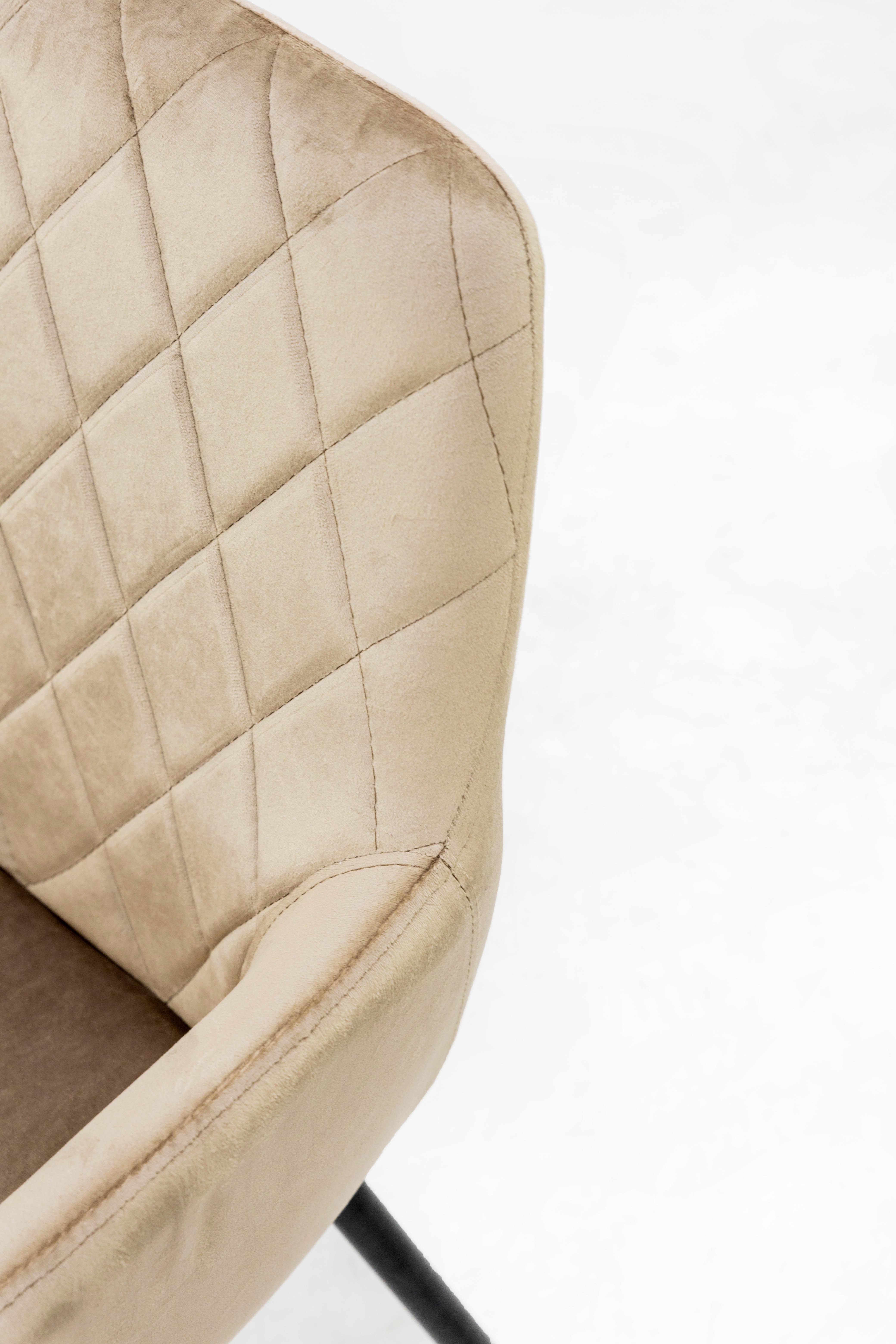 Стілець для кухні та вітальні ГРЕЙС Томас 530х890х570 мм Чорний/Латте (GAА0054749) - фото 4 Стілець для кухні та вітальні ГРЕЙС Томас 530х890х570 мм Чорний/Латте (GAА0054749) - фото 4