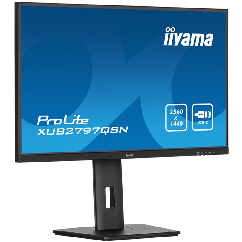 Монитор Iiyama XUB2797QSN-B2 безрамочный IPS 2560x1440 QHD 27" (tf577) - фото 5 Монитор Iiyama XUB2797QSN-B2 безрамочный IPS 2560x1440 QHD 27" (tf577) - фото 5