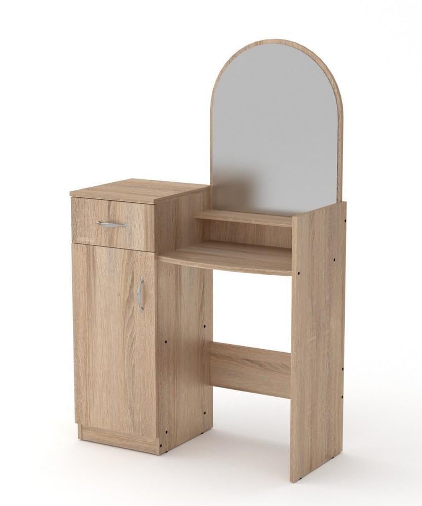 Туалетный столик Компанит Трюмо-1 Дуб сонома (113773) - фото 1 Туалетный столик Компанит Трюмо-1 Дуб сонома (113773) - фото 1