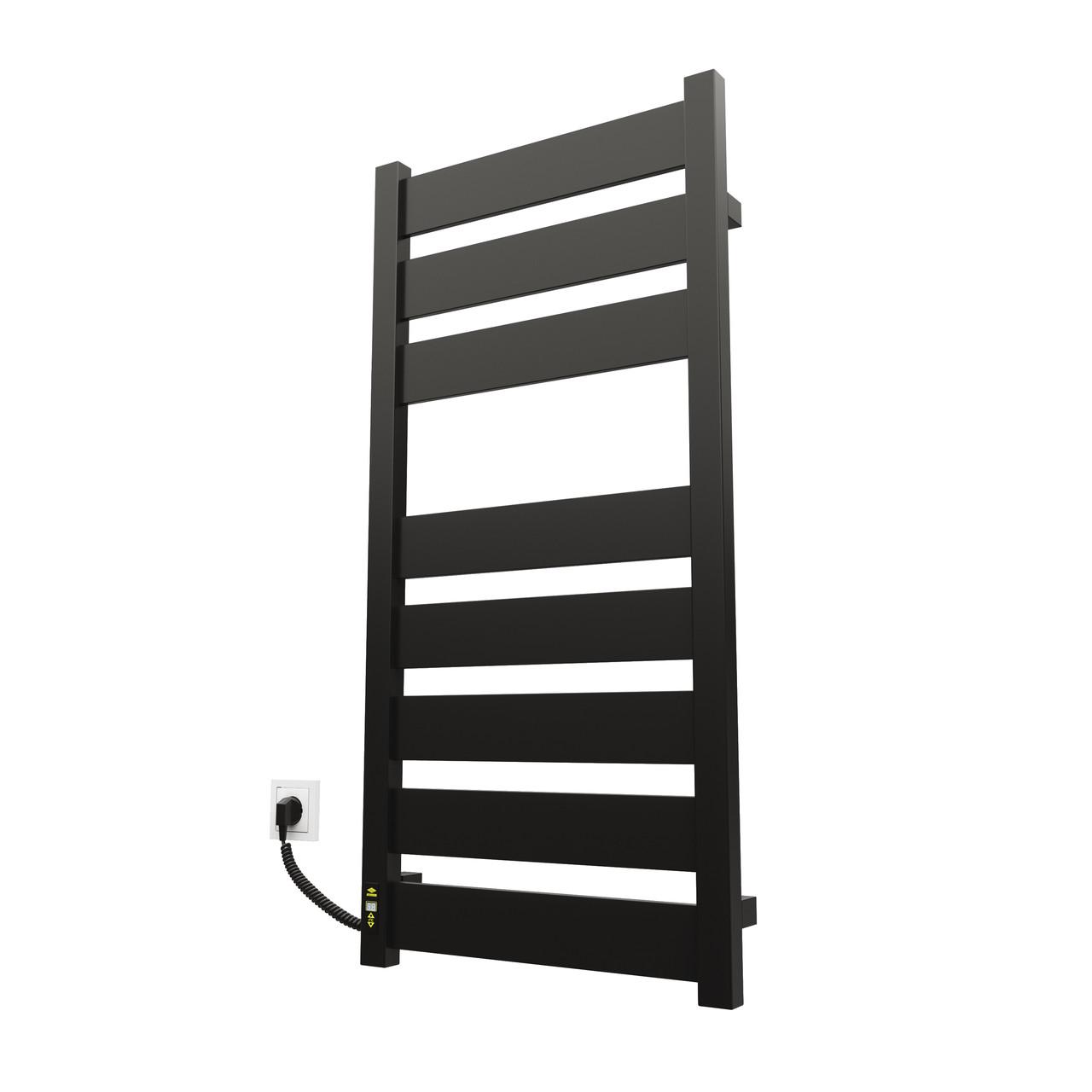 Рушникосушарка електрична KOSSER Волс EL з таймером 1000х500 мм Чорний