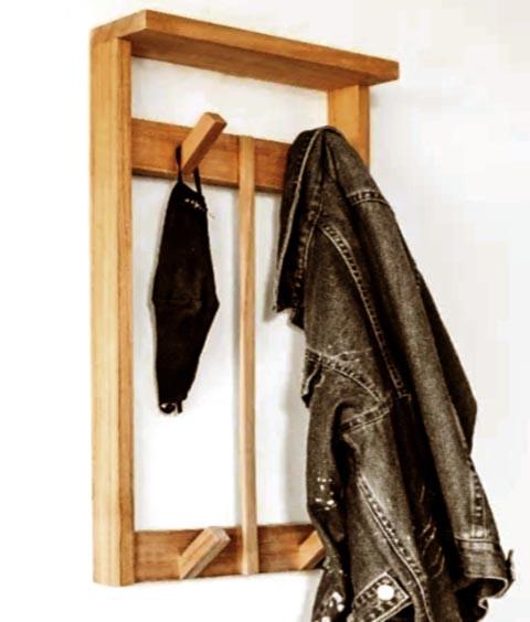 Вешалка для сумок из дерева Грау 2 Сиена (ВСУ-205205)