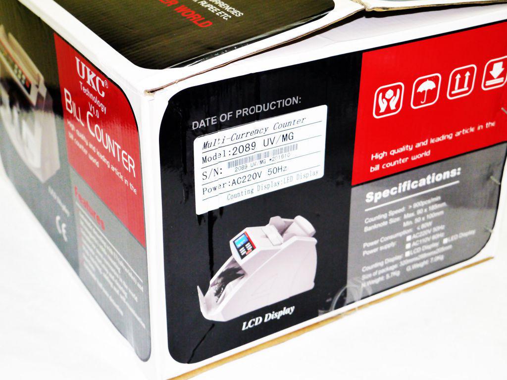 Счетная машинка для денег 2089 - фото 5 Счетная машинка для денег 2089 - фото 5