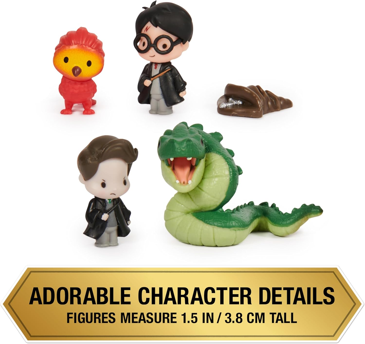 Набор миниатюр Wizarding World Harry Potter Micro Magical Moments Collectible Figures Set Chamber of Secrets (2686491363) - фото 6