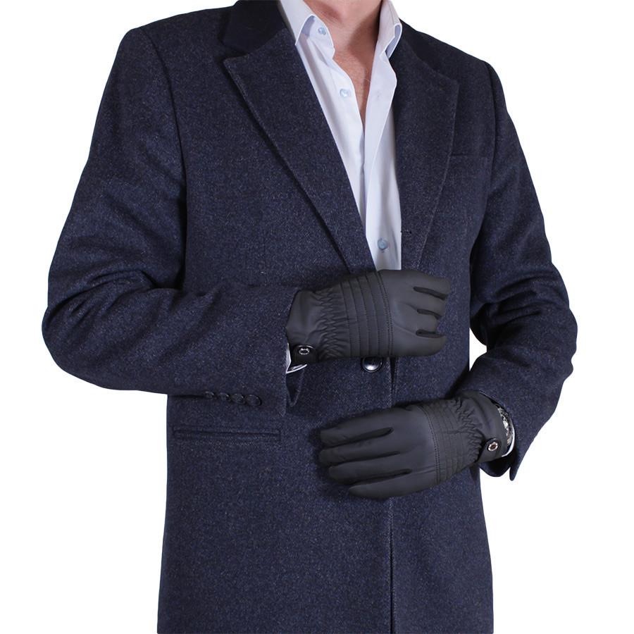 Рукавички чоловічі DM24138-1T демісезонні флісові з резинкою M/8,5"/22 см Чорний (2401919483) - фото 2 Рукавички чоловічі DM24138-1T демісезонні флісові з резинкою M/8,5"/22 см Чорний (2401919483) - фото 2