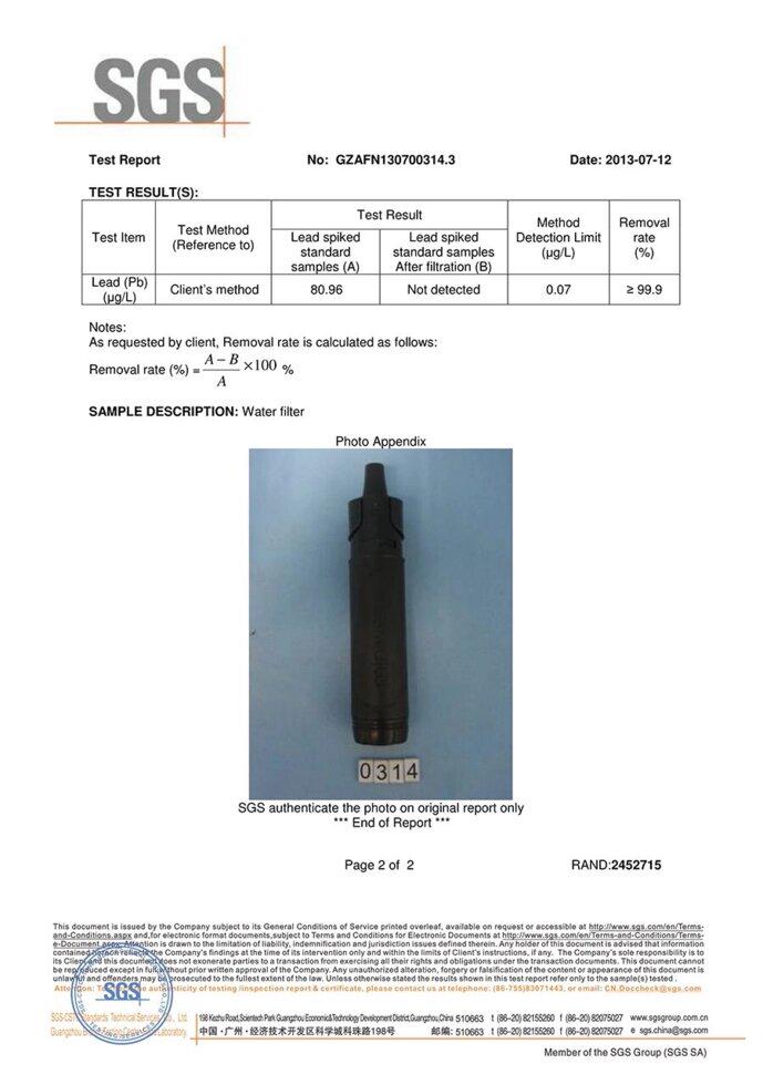 Фільтр для очищення води Miniwell L600 зі змінними картриджами (10416921) - фото 8