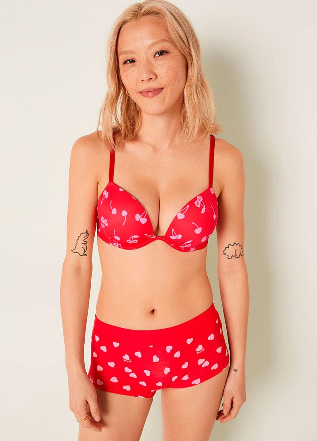 Трусики Victoria's Secret M Красный (3560000410588QFXM)