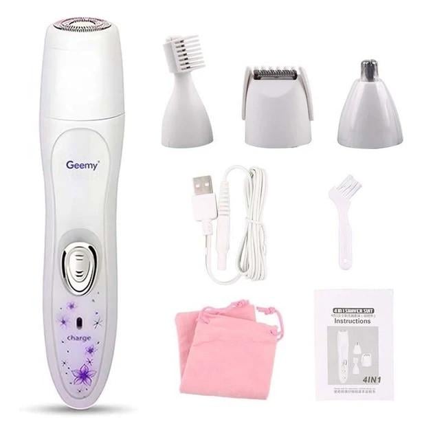 Бритва-триммер женская со сменными насадками (02040) Бритва-триммер женская со сменными насадками (02040)