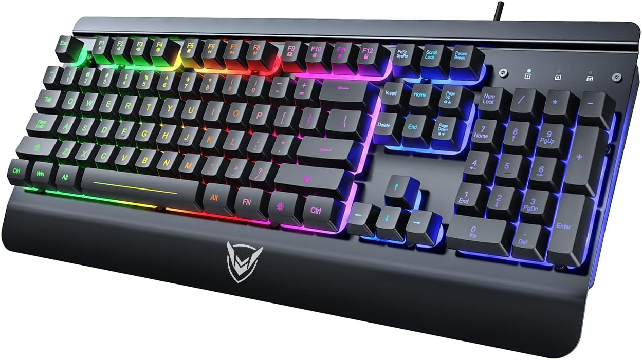 Клавіатура ігрова Vollion Anti-Ghosting RGB мультимедійна 19 клавіш (35235841)