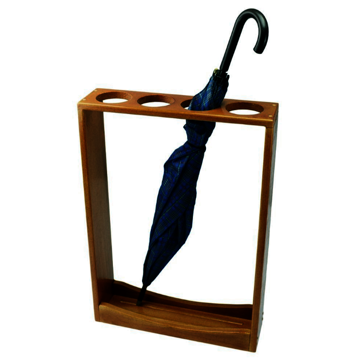 Подставка для зонтов из дерева Айдер 2 Капучино (ВУЗ-203609)