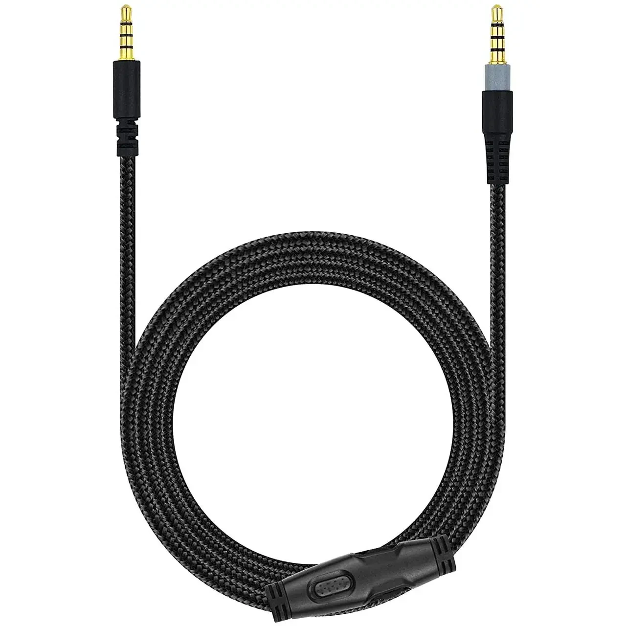 Кабель для гарнитуры HyperX Cloud Alpha сменный 3,5 мм с регулировкой громкости 1,5 м