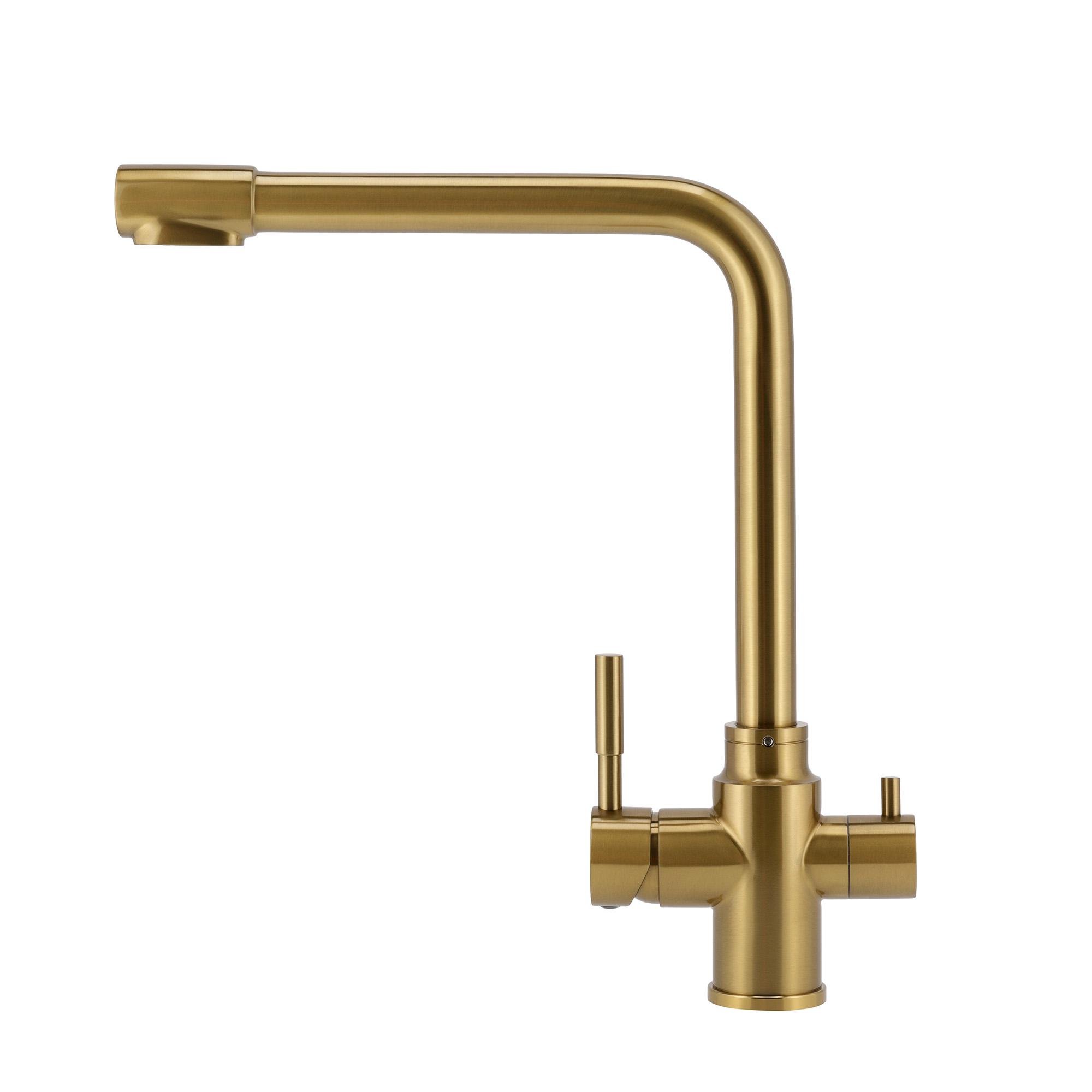 Змішувач на кухню Granado Badalona LUX PVD Gold (gz0410LPVD)