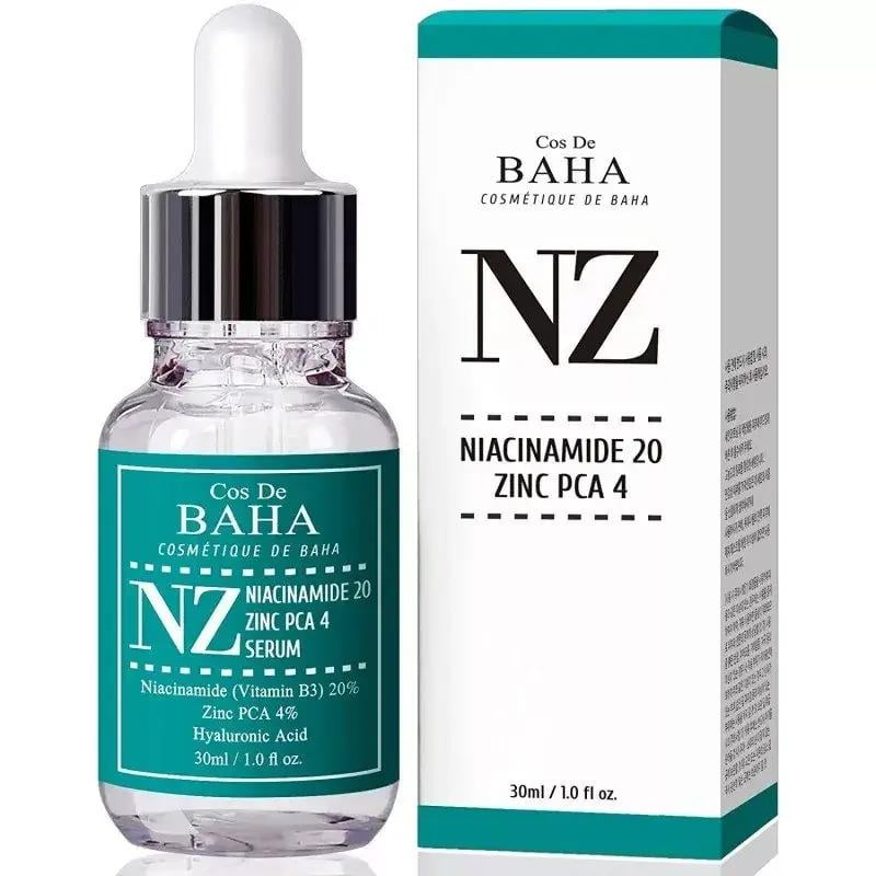 Сыворотка с ниацинамидом и цинком Cos De Baha Niacinamide 20% + Zinc 4% Serum 30 мл (10624907)