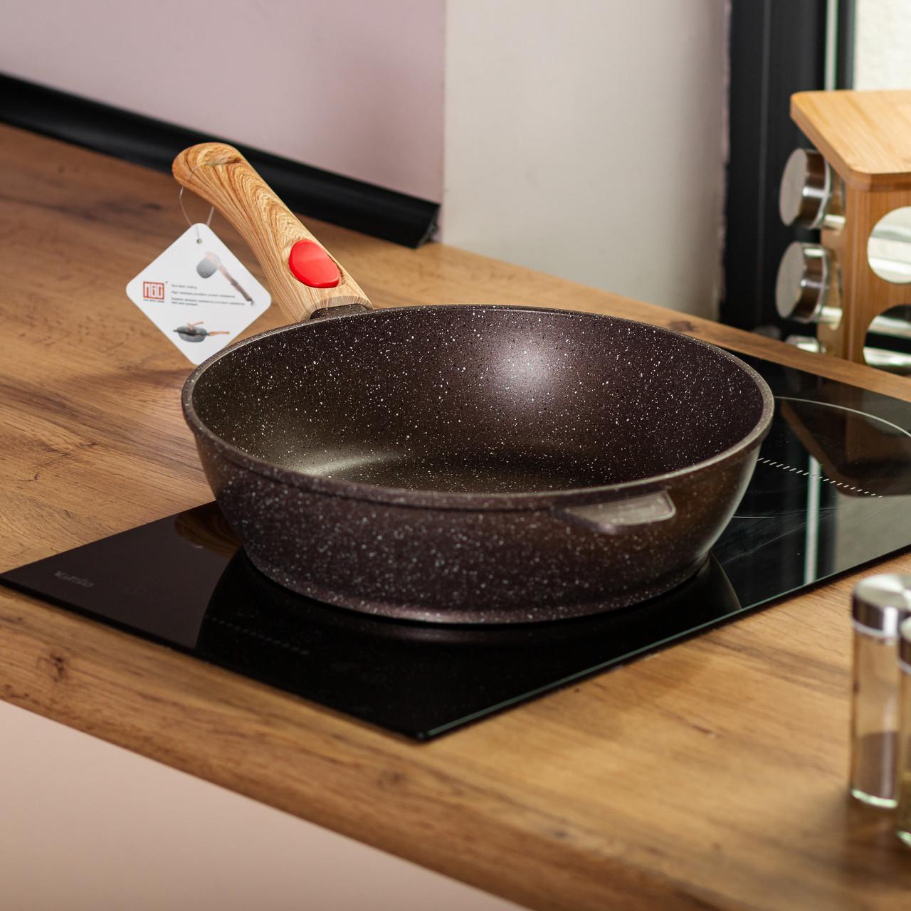 Сковорода універсальна MGC алюмінієва 28 см зі знімною ручкою - фото 7 Сковорода універсальна MGC алюмінієва 28 см зі знімною ручкою - фото 7