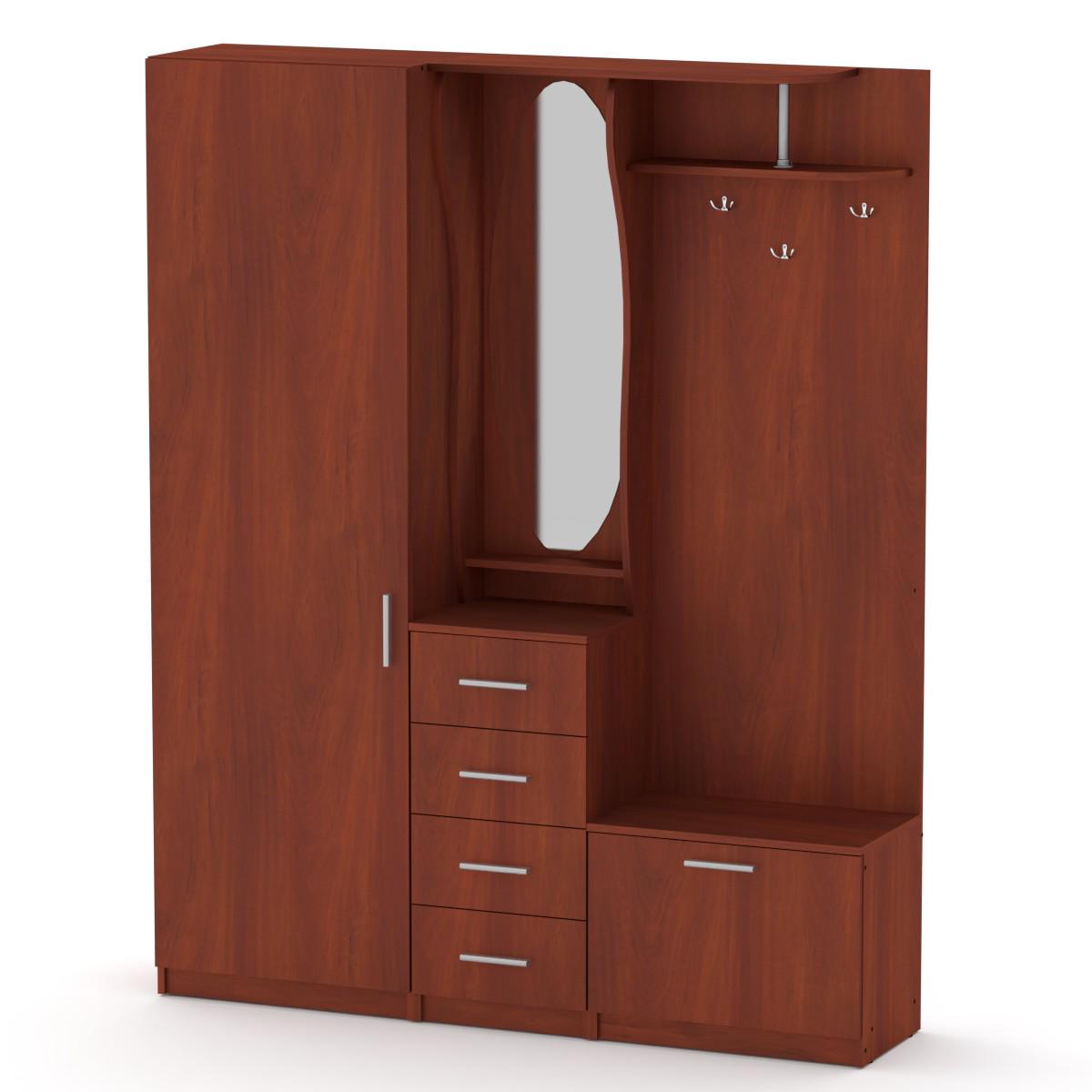 Прихожая МеблиКо Тамара 160х37х200 см Яблоня (k-2220-6) Прихожая МеблиКо Тамара 160х37х200 см Яблоня (k-2220-6)