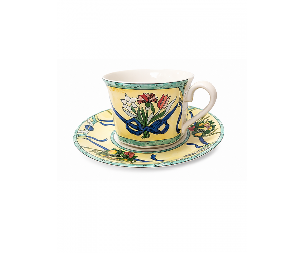 Комплект для чаепития Villeroy & Boch Винтажный изысканный и качественный фарфоровый с цветочным узором (123882) Комплект для чаепития Villeroy & Boch Винтажный изысканный и качественный фарфоровый с цветочным узором (123882)