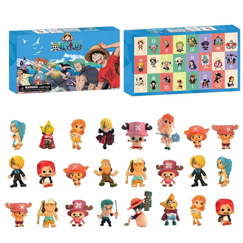 Набор детских игровых фигурок Адвент-календарь One Piece 24 ед. (арт EPC15549M)