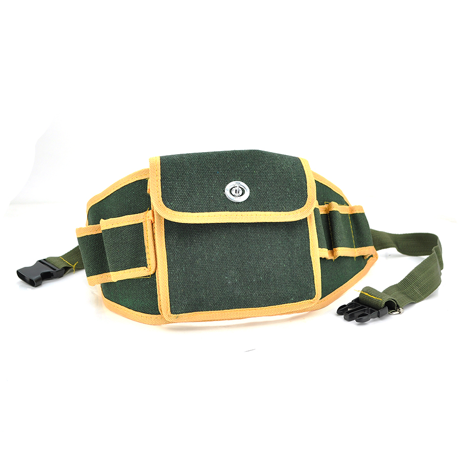 Сумка для монтажных инструментов Rongkai на пояс Зелено-желтый (15335)