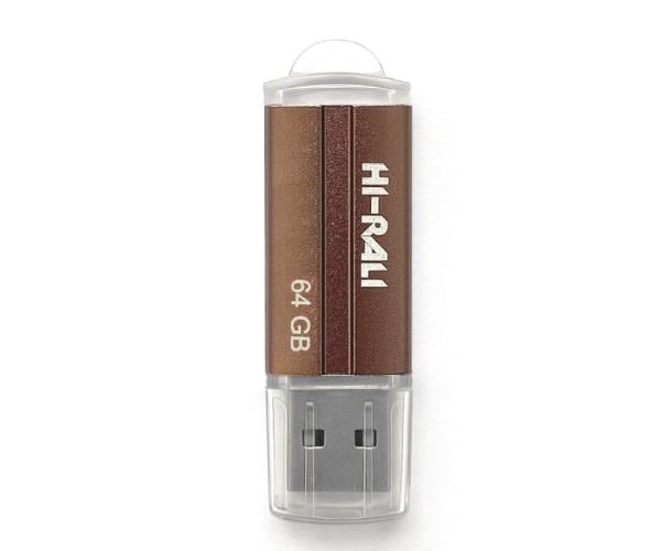 Флешка USB Flash Drive Hi-Rali Corsair 64Gb Bronze