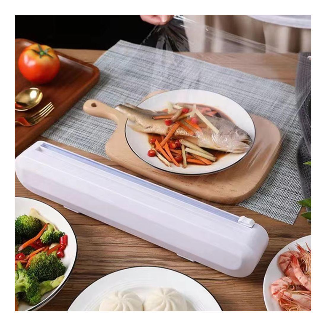 Диспенсер кухонный для пленки/пергамента/фольги Household Film Cutter YXY588 пластиковый (205272) - фото 3 Диспенсер кухонный для пленки/пергамента/фольги Household Film Cutter YXY588 пластиковый (205272) - фото 3