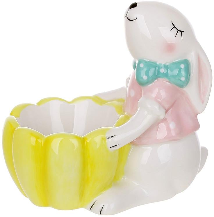 Підставка керамічна для яйця милий кролик 10 см