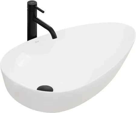 Умывальник Rea Greta 65,5X40 см (ReaU8537) Умывальник Rea Greta 65,5X40 см (ReaU8537)