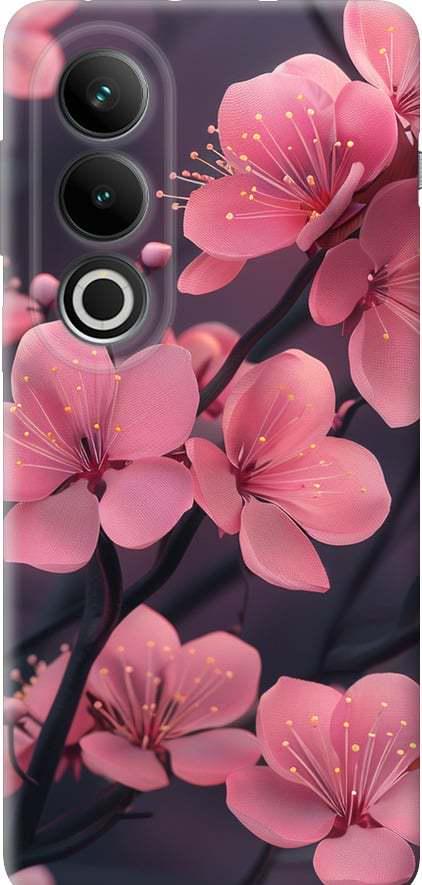 Чехол на OnePlus ACE 3V Пурпурная сакура (6075u-3681-42517) Чехол на OnePlus ACE 3V Пурпурная сакура (6075u-3681-42517)