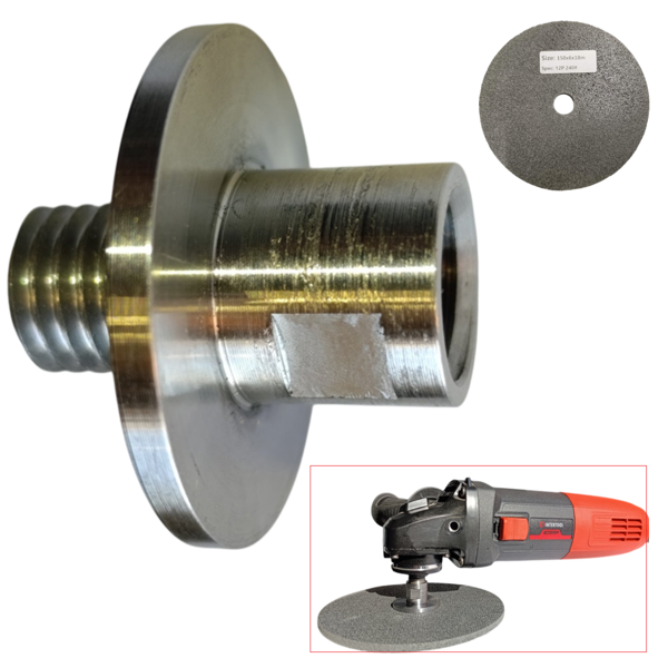 Адаптер на болгарку для доводочних кругів WorkMan AD-18-M14 (462) - фото 9