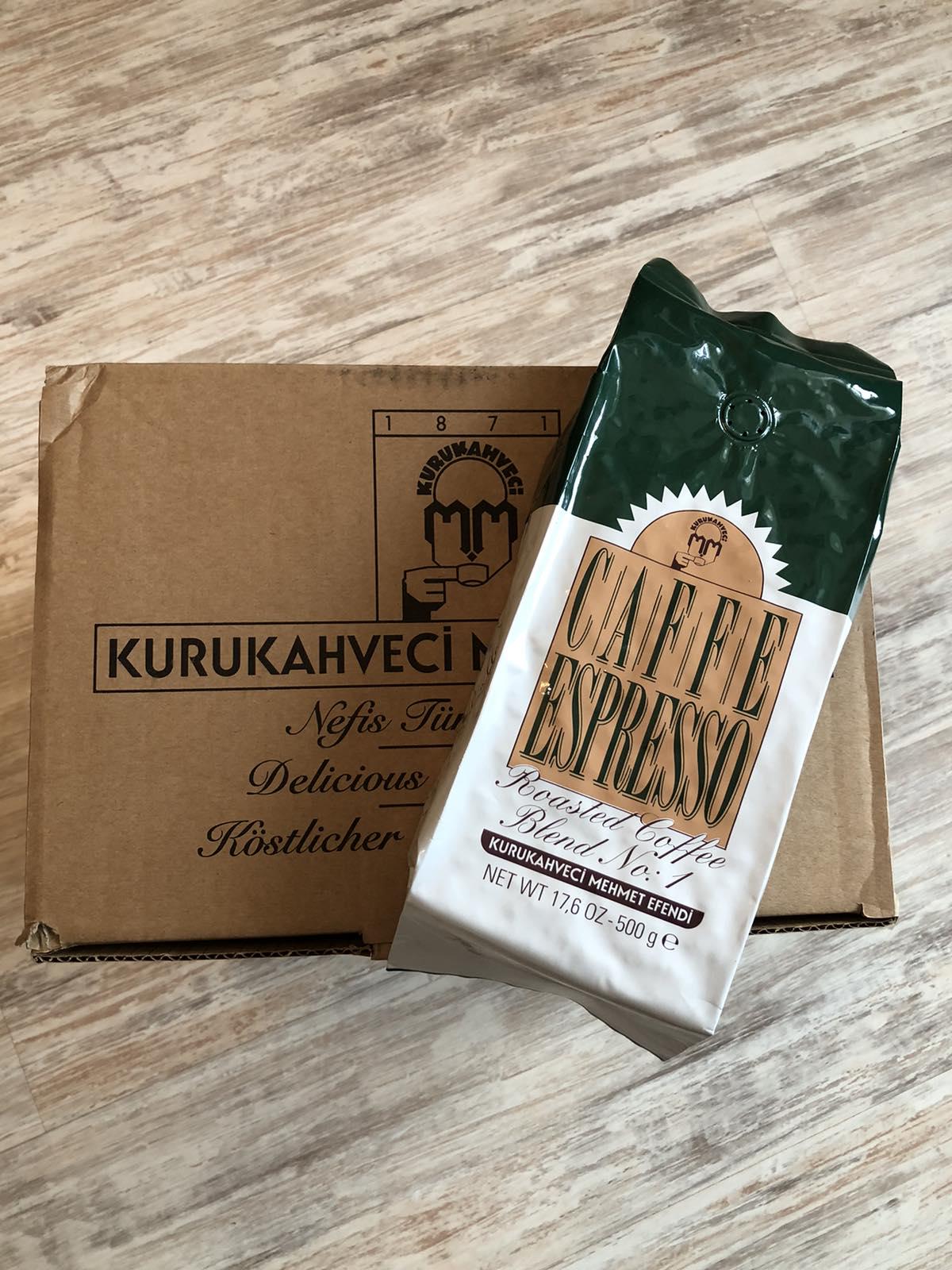 Кава турецька в зернах Kurukahveci Mehmet Efendi Espresso 500 г (242505) - фото 3